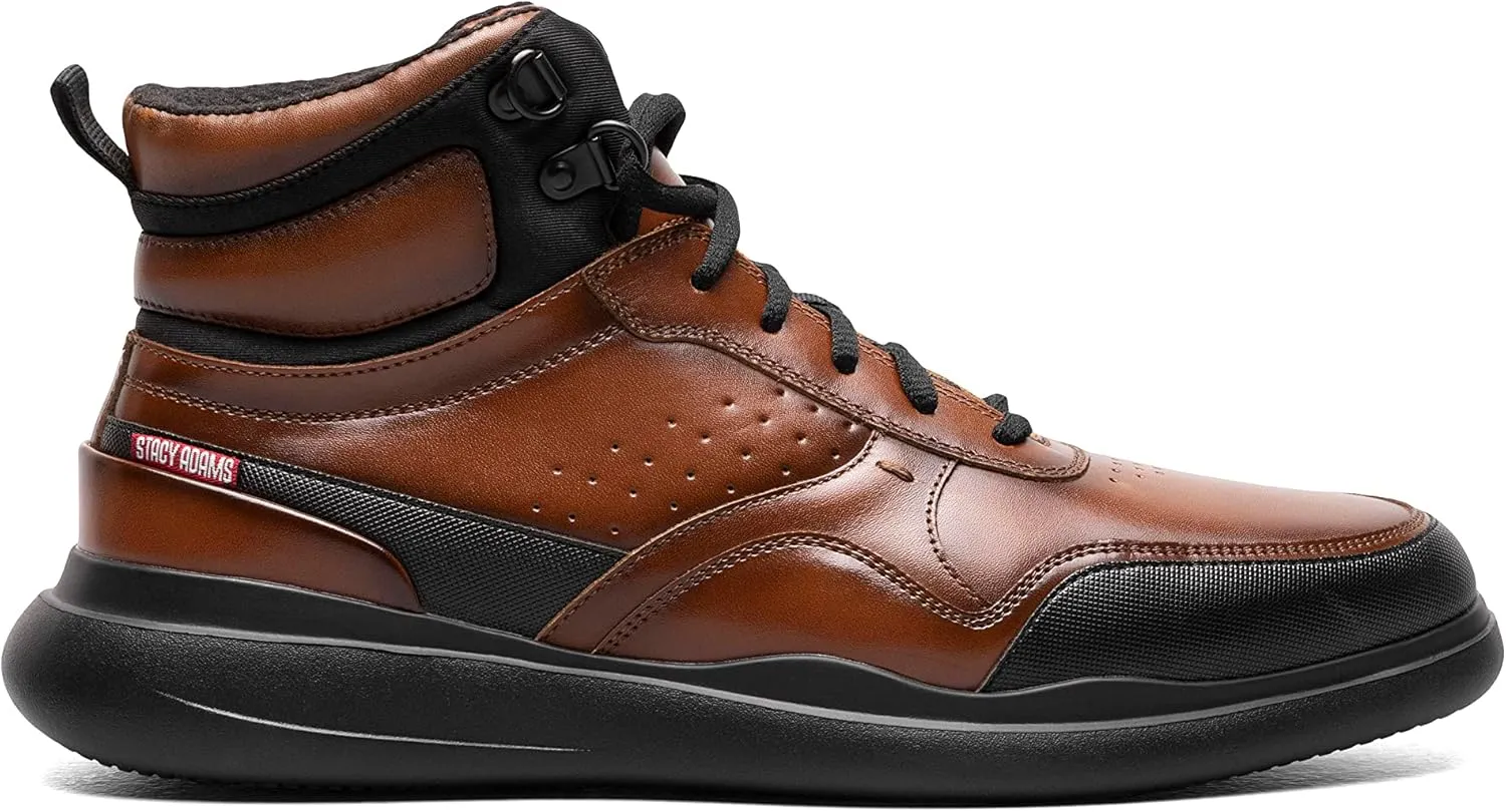 STACY ADAMS Men's Mayson Mid Lace Up Sneaker Fashion Boot