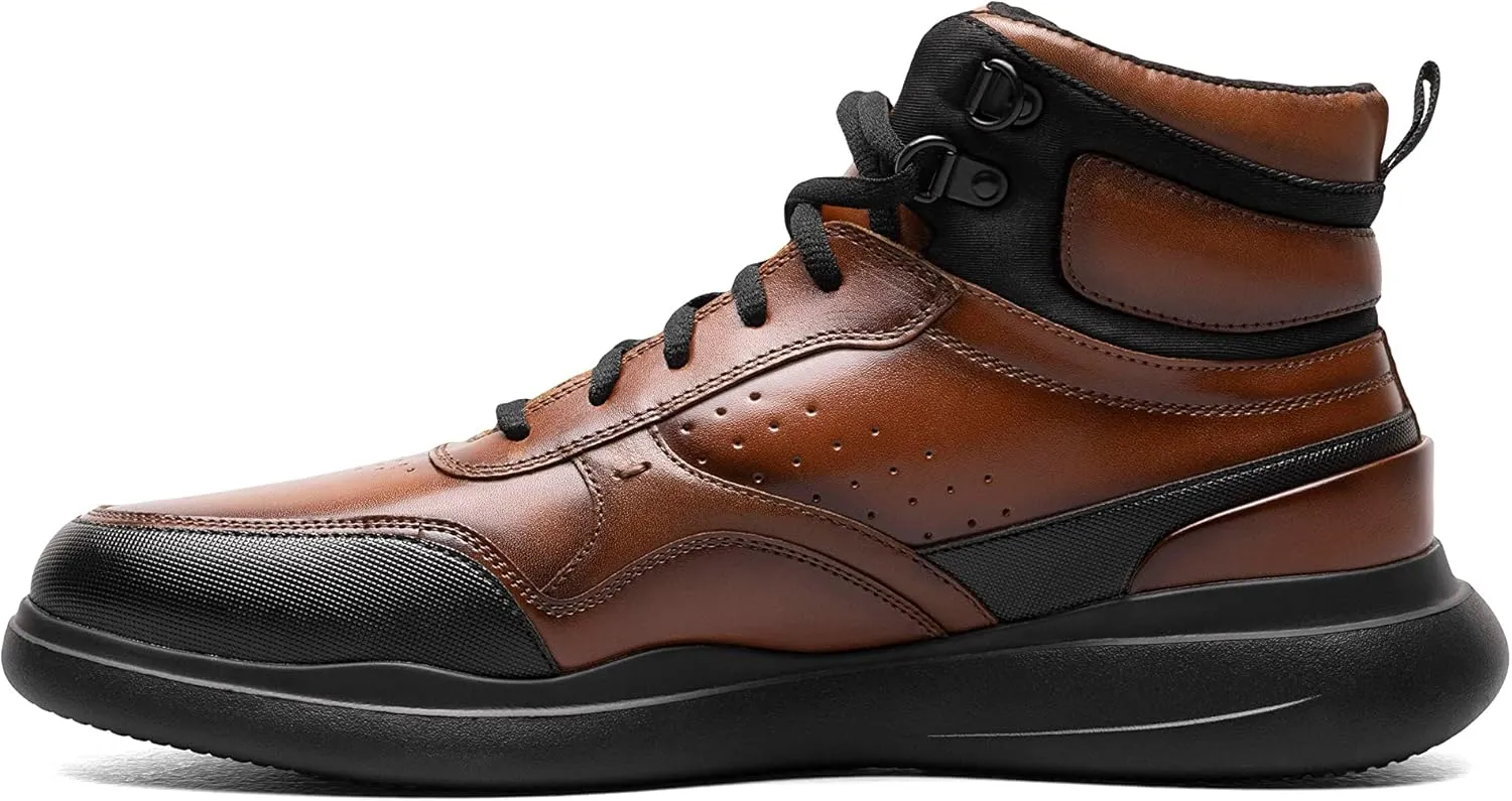STACY ADAMS Men's Mayson Mid Lace Up Sneaker Fashion Boot