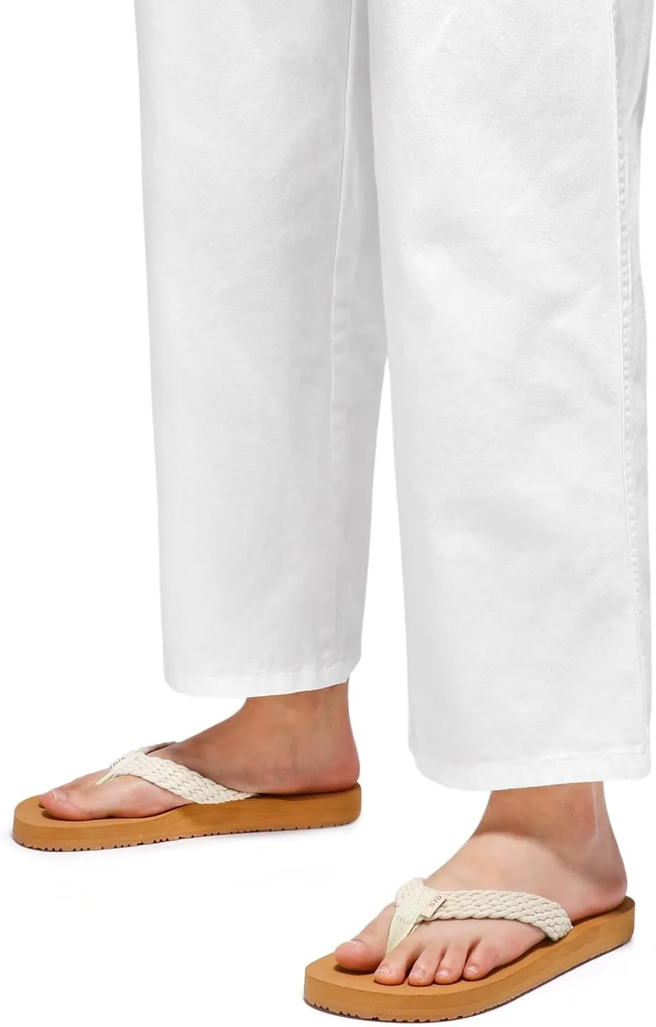 STQ Womens Quick Dry Flip Flops with Yoga Mat Sole丨Arch Support Thong Sandals