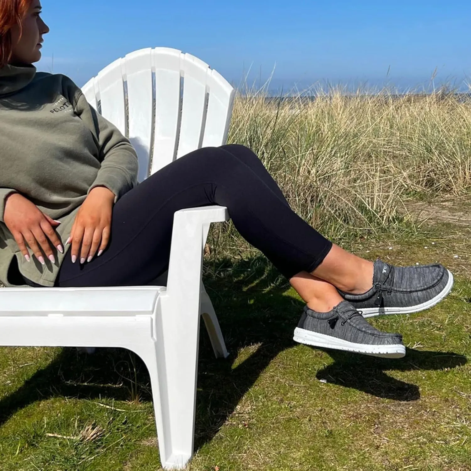 TELIC Women's Wave Slip-On Shoes - Lightweight, Breathable, Arch-Supporting, Easy On & Off - Great for Everyday Wear