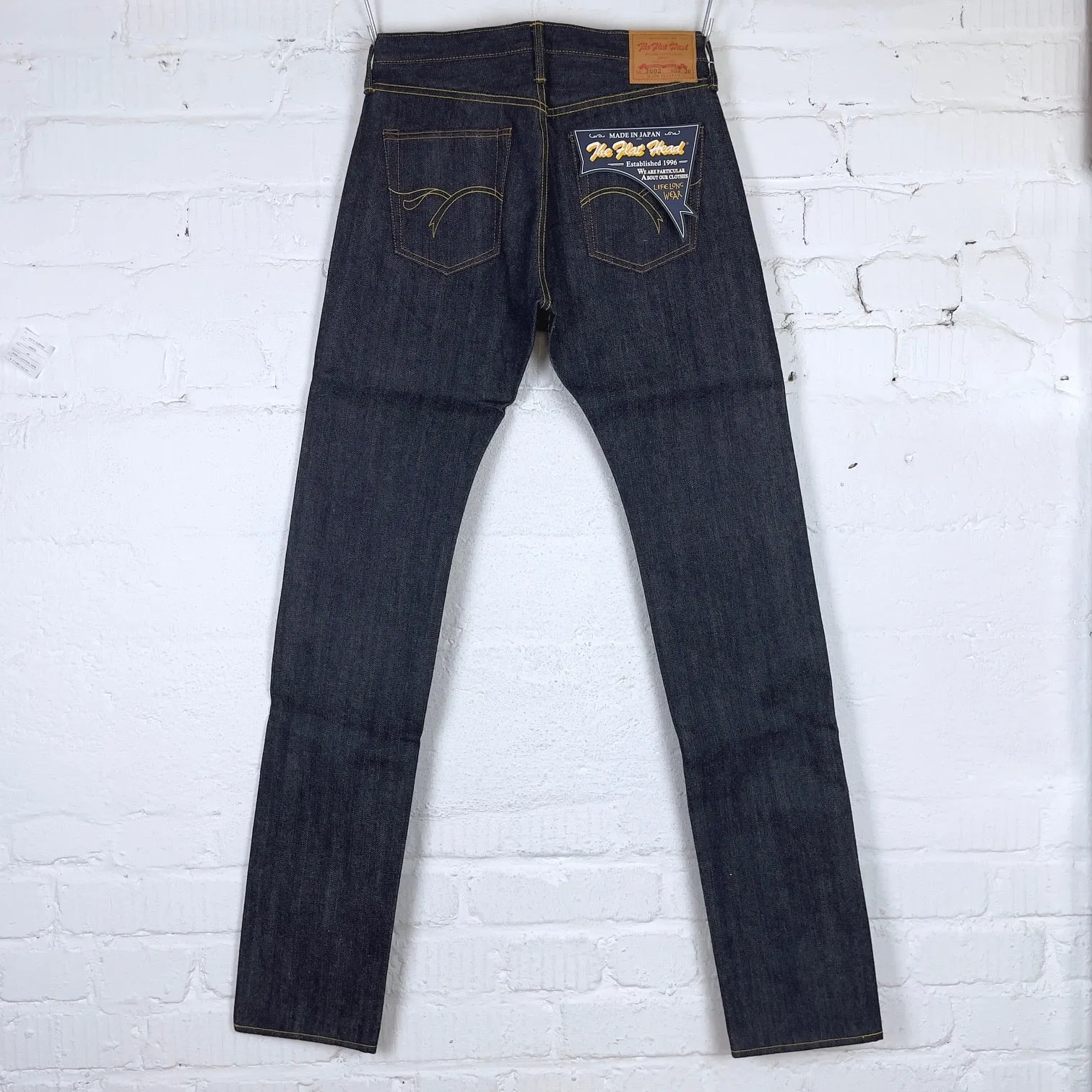 the flat head | 3002 indigo slim taper