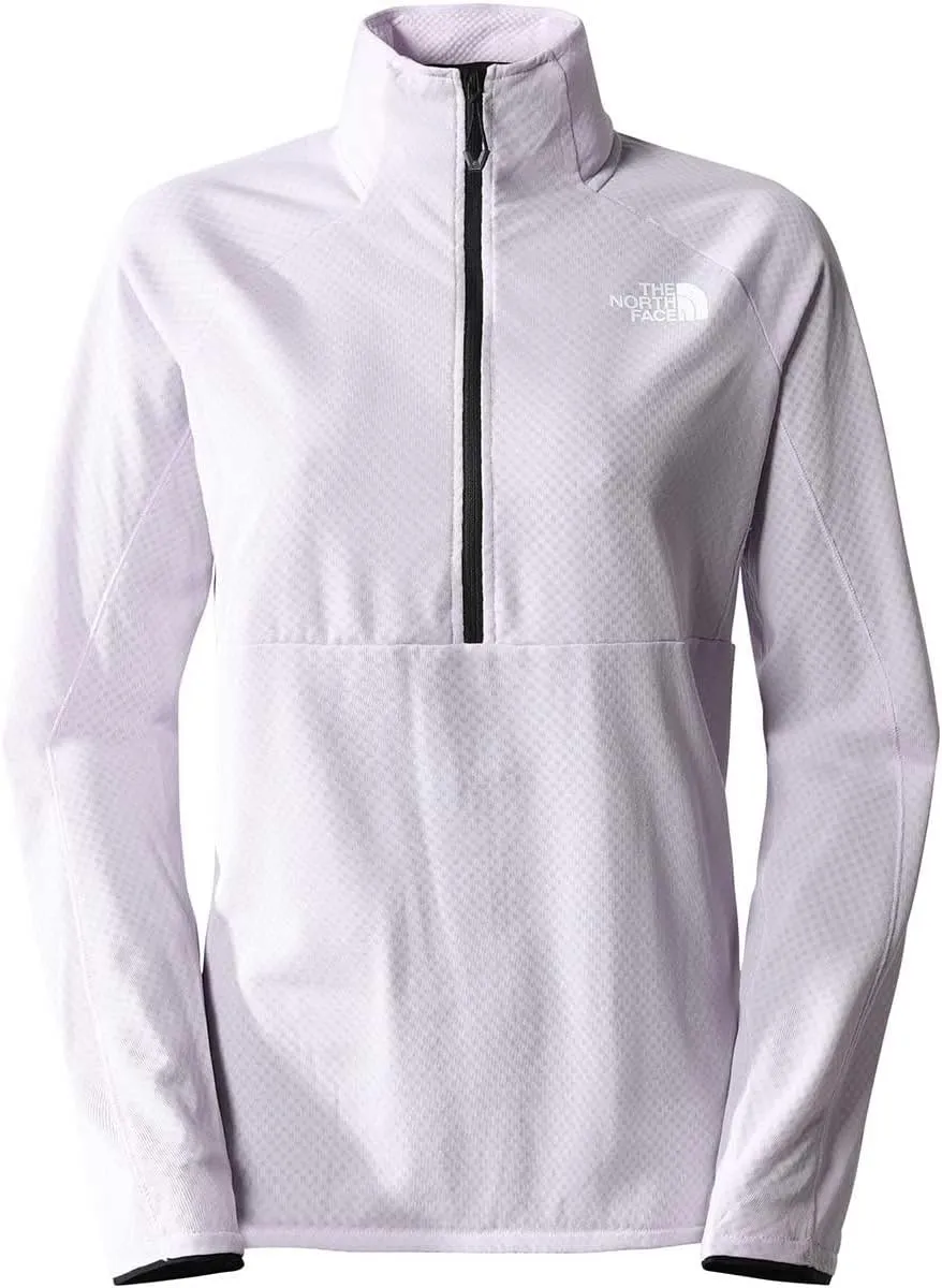 THE NORTH FACE Women's Summit Futurefleece LT Half Zip Running Shirt Top