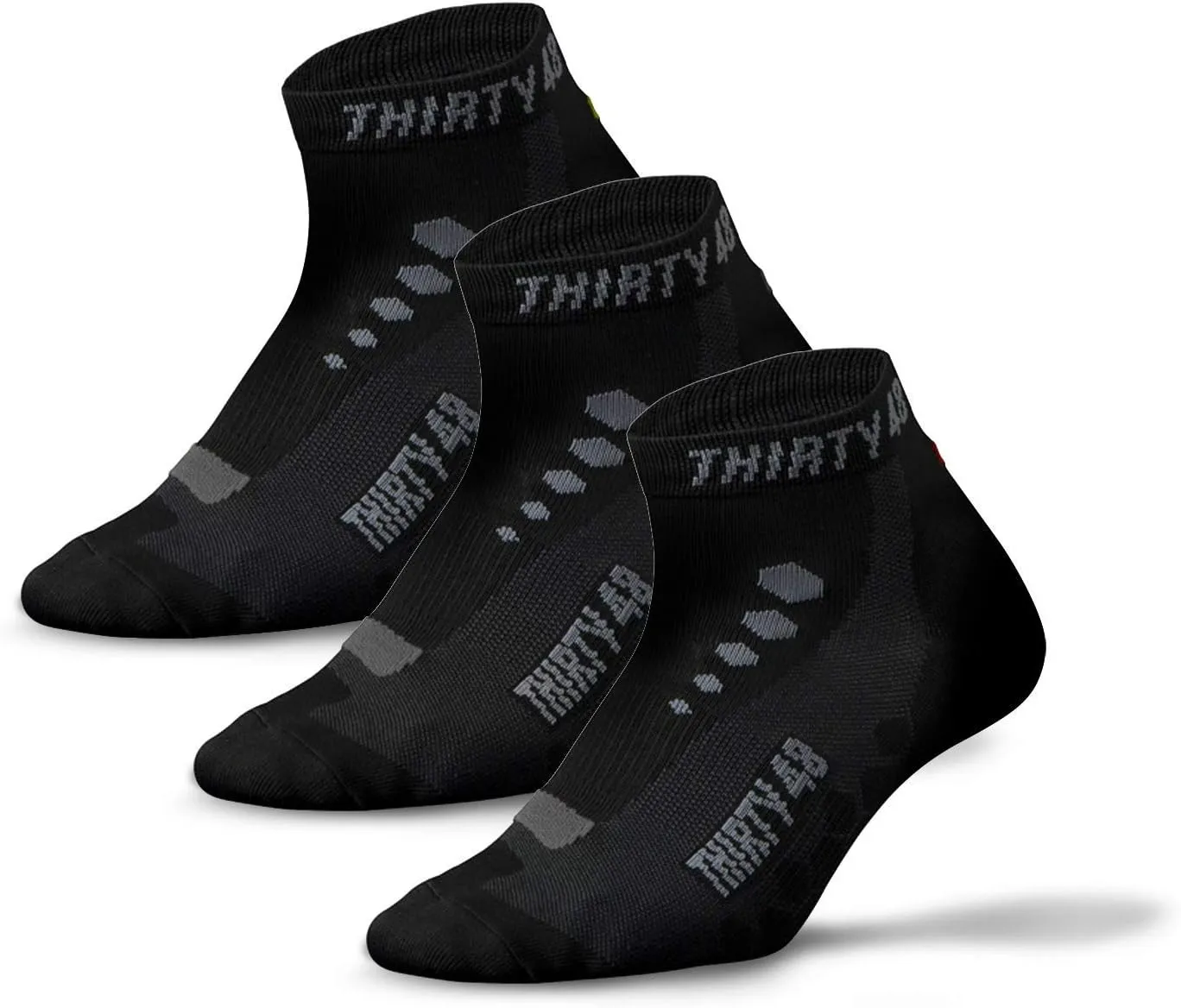 Thirty48 Low Cut Cycling Socks for Men and Women | Unisex Breathable Sport Socks