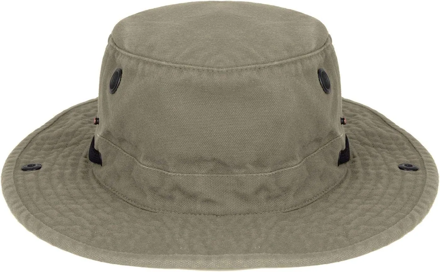 Tilley Unisex T3 Wanderer Hat (Khaki, 7 5/8)