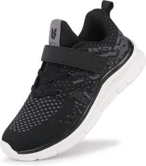 Tobfis Boys Girls Kids Arch Support Strap Athletic Running Tennis School Shoes Breathable Walking Sneakers Better for Flat Feet (Toddler/Little/Big Kid)