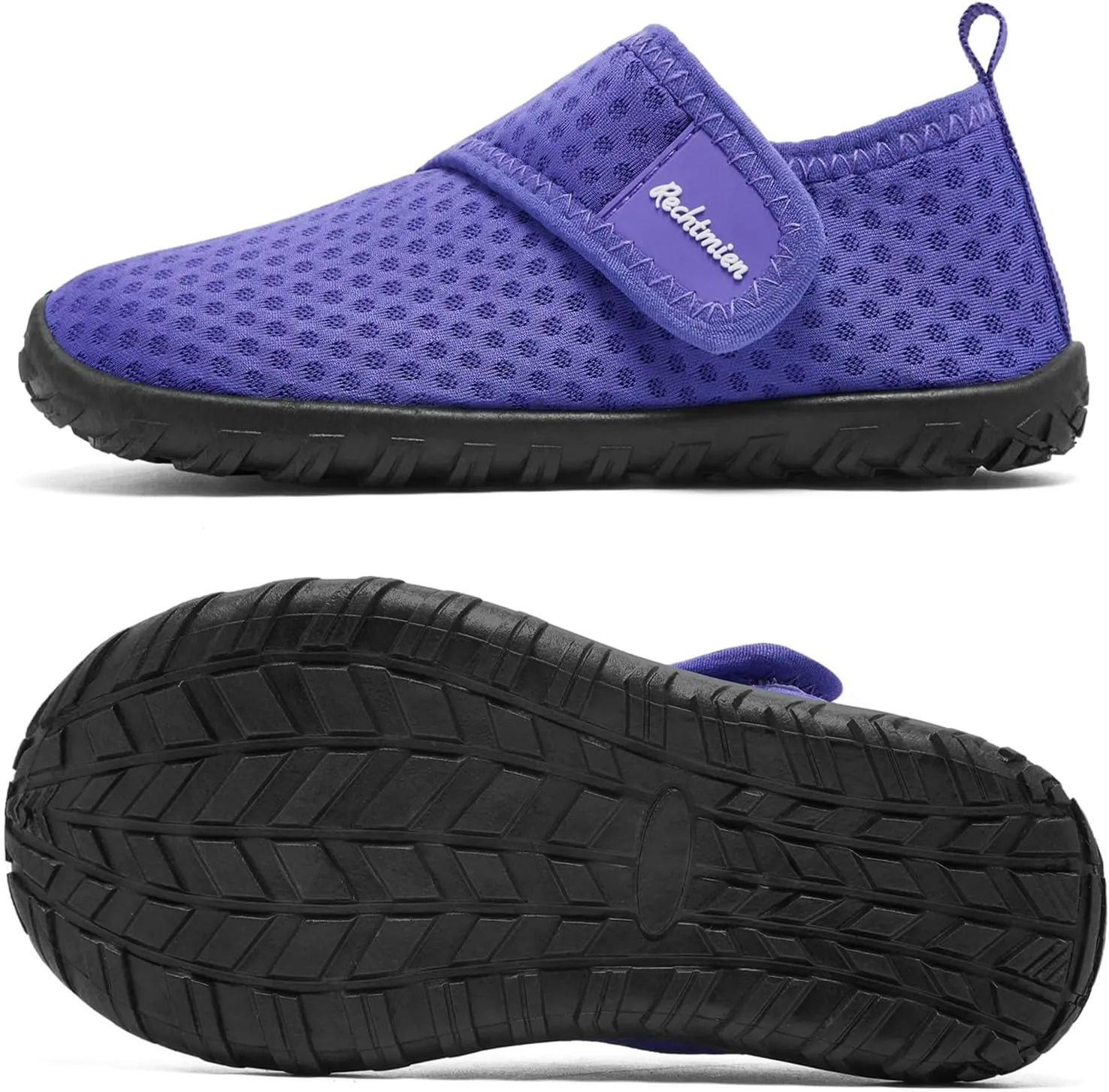 Toddler Boys' Girls' Water Shoes: Quick Dry, Non-Slip, Aqua Shoes - Blue, Medium