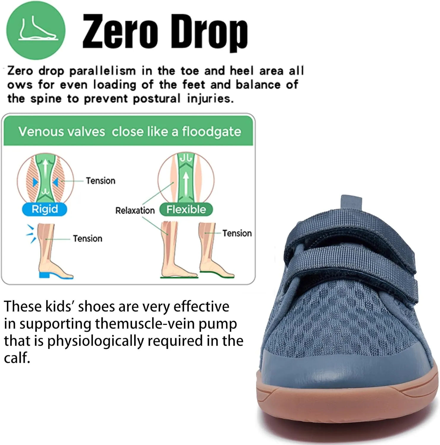 Toddlers and Little Kids Water Shoes, Wide Toe Box, Barefoot Feel, Non-Slip, Quick-Dry,Breathable for Kids