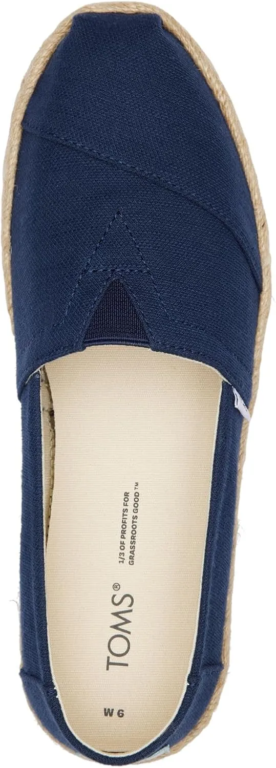 TOMS Women's, Alpargata Rope Recycled Espadrille Slip-On