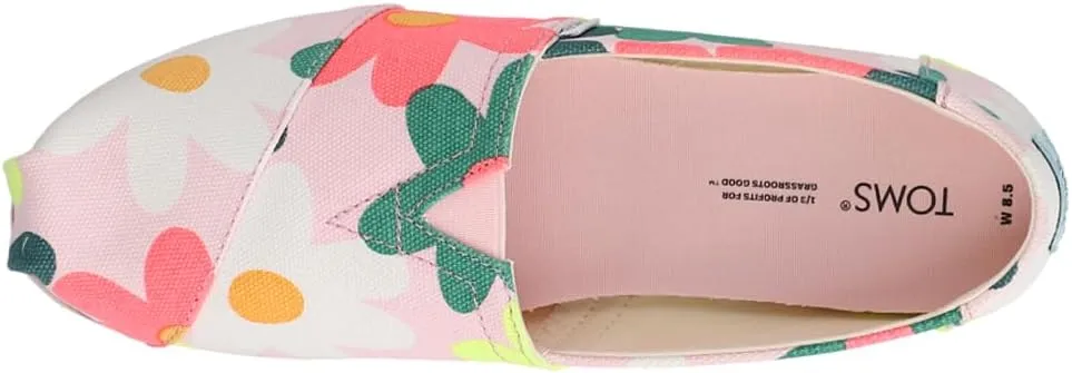 TOMS Women's, Alpargata Slip-On - Wide Width