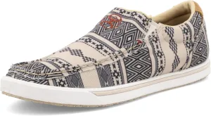 Twisted X Women's Hooey Slip-On Loper, Moc Toe, Taupe & Black, 9 M