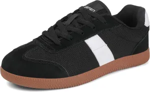 UBFEN Womens Fashion Sneakers Classic Retro Trainers Skate Shoes Casual Comfort Walking Footwear