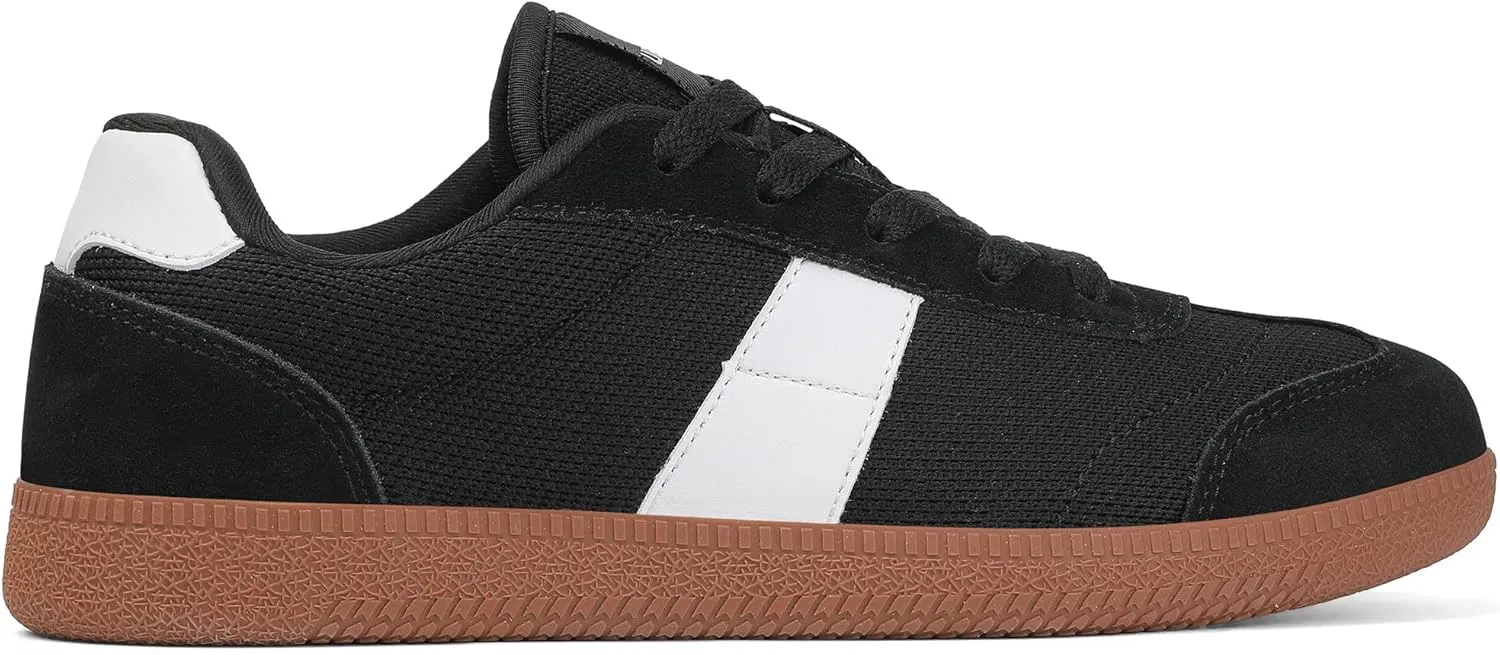 UBFEN Womens Fashion Sneakers Classic Retro Trainers Skate Shoes Casual Comfort Walking Footwear