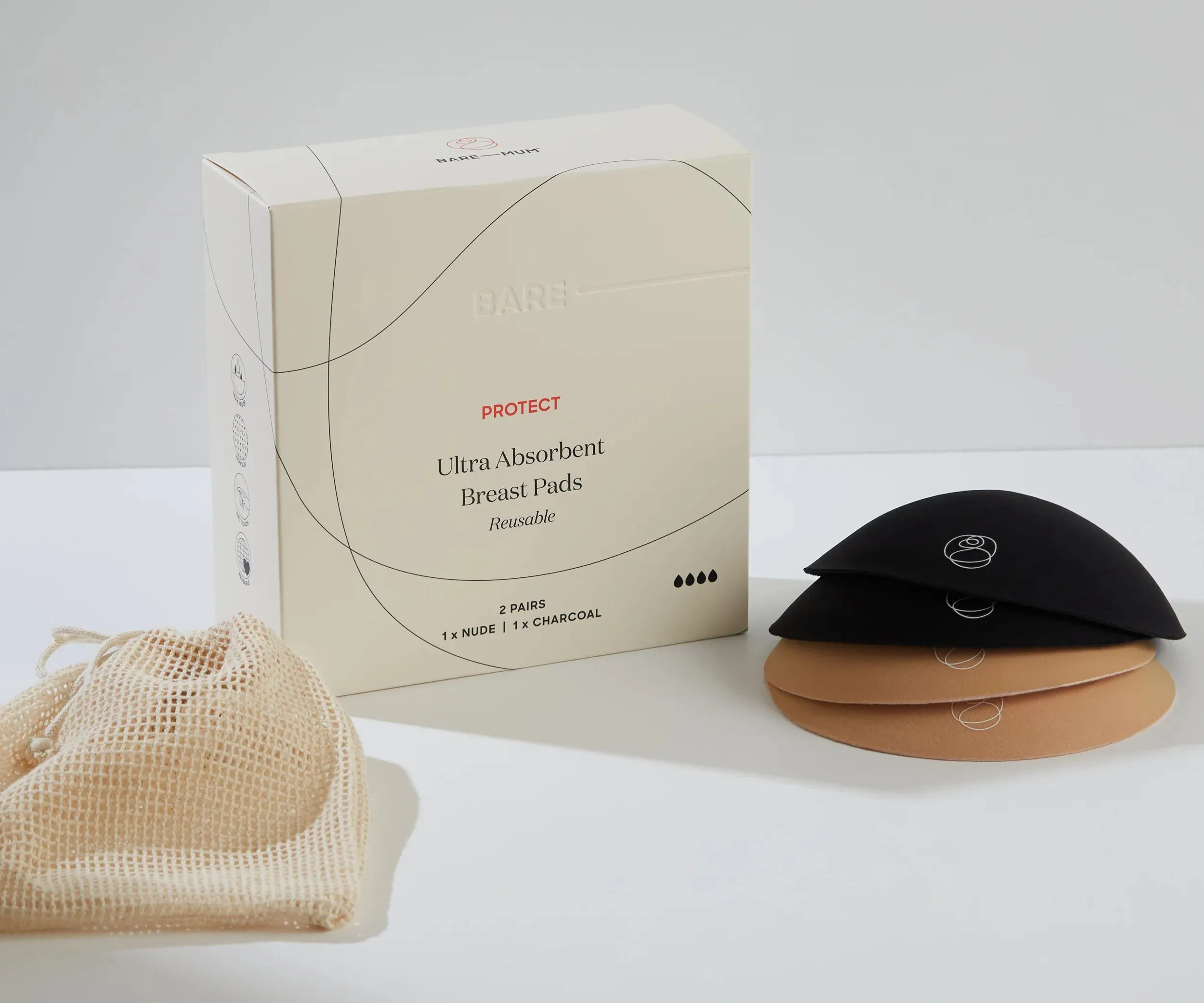 Ultra Absorbent Breast Pads Reusable