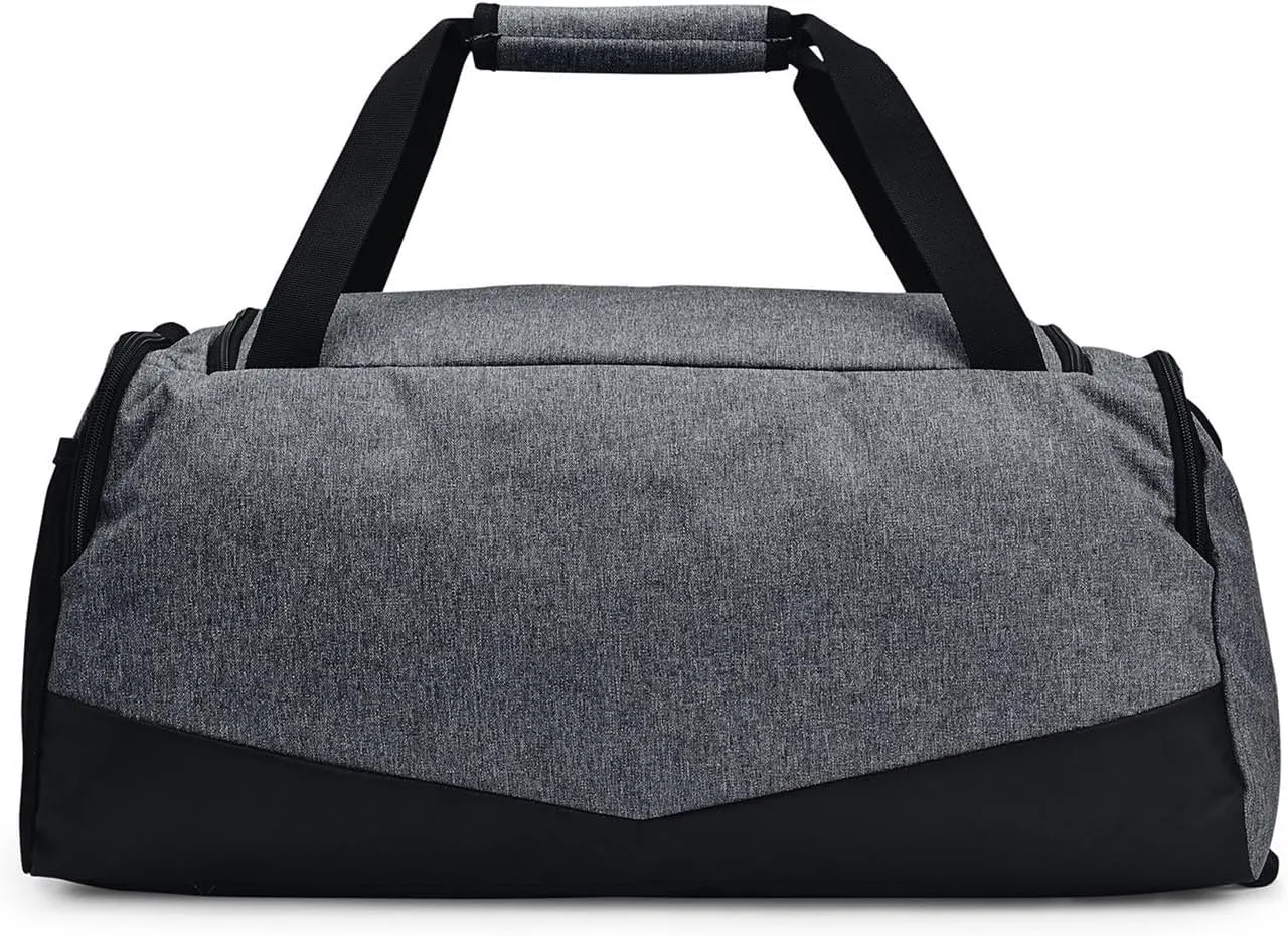 UNDER ARMOUR Unisex Sports Bag Shoulder Bag Travel Bag Undeniable 5.0 Duffle, -012 Heather Grey / Black