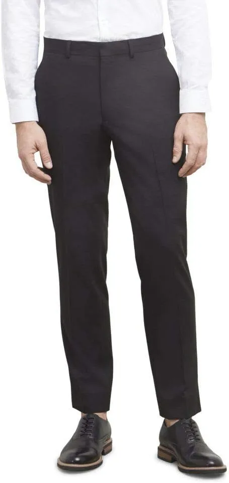 Unlisted by Kenneth Cole Men's 2 Button Slim Fit Suit with Hemmed Pant