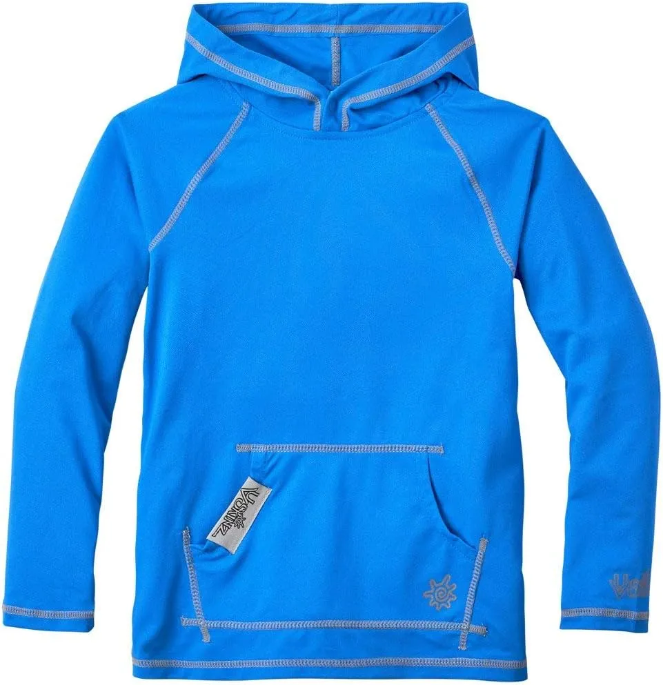 UV Skinz Boys’ Pullover Hoodie, UPF 50  Sun Protection – Quick Drying Materials