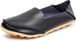 VenusCelia Women's Streamline Comfort Walking Flat Loafer
