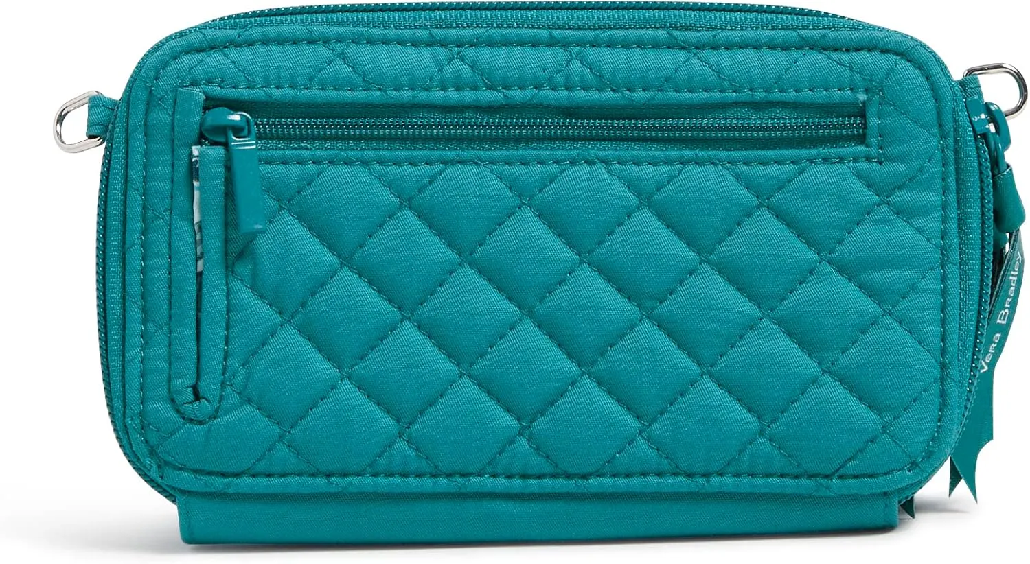 Vera Bradley Women's Cotton All in One Crossbody Purse with RFID Protection