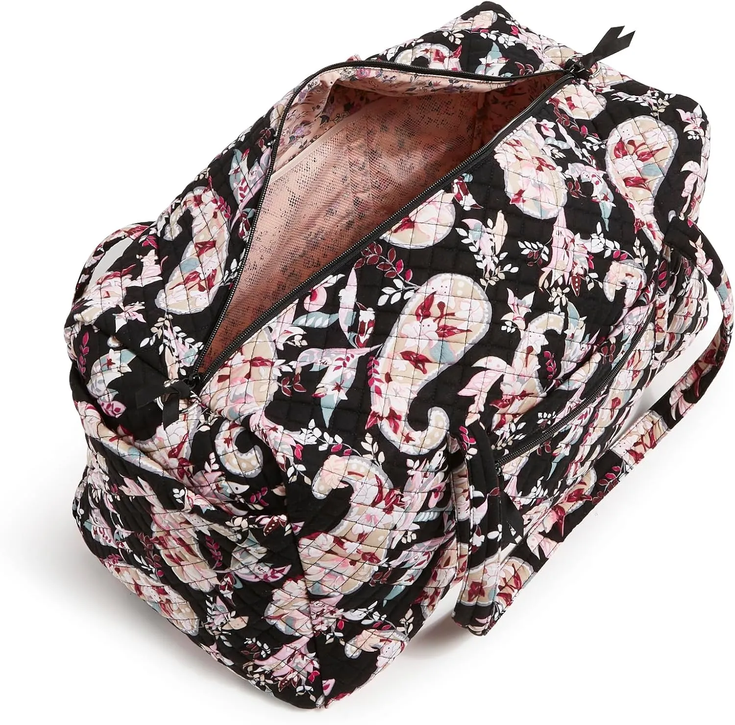 Vera Bradley Women's Cotton Large Travel Duffel Bag, Botanical Paisley, One Size