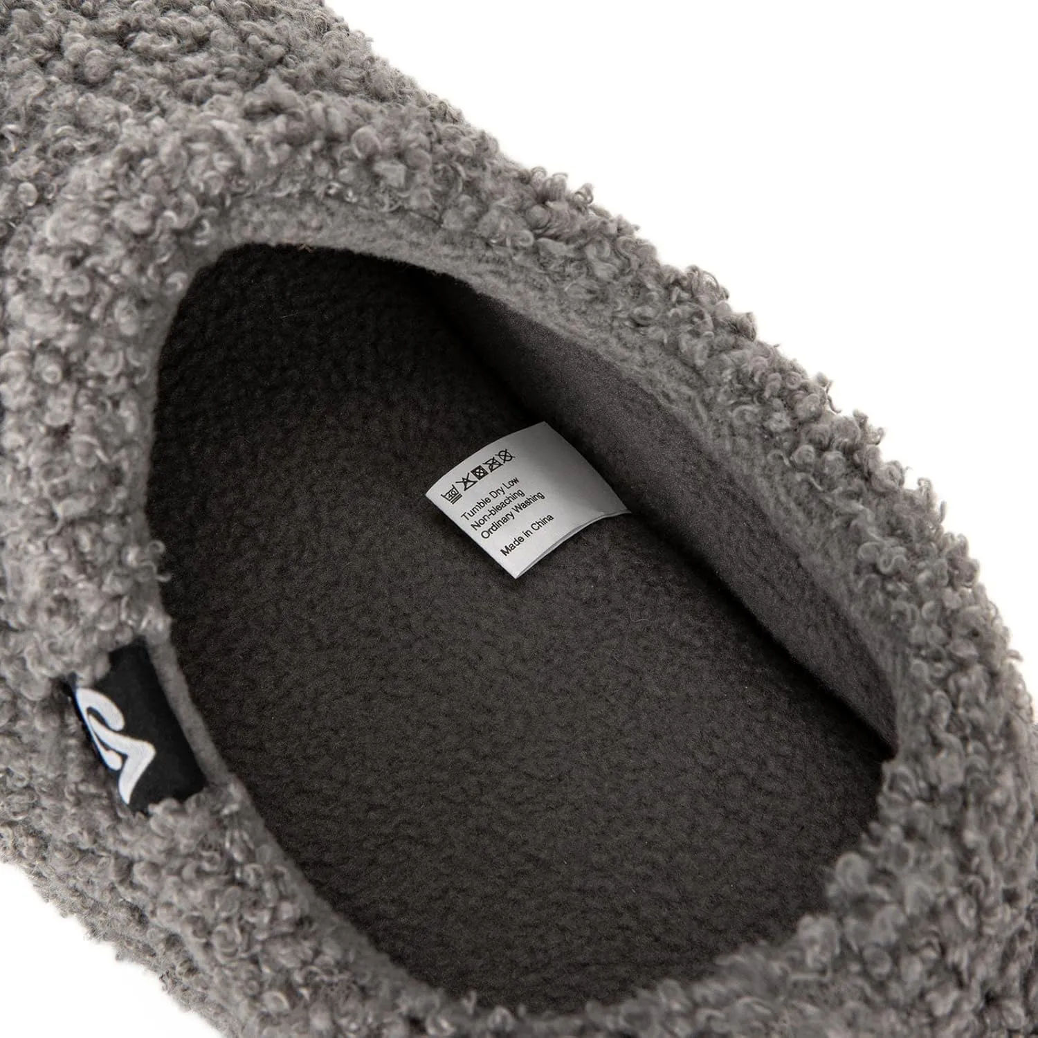 VeraCosy Women's Fuzzy Teddy Slippers Lightweight Memory Foam Indoor House Shoes