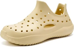 VIFUUR Womens Mens Clogs Garden Shoes with Arch Support Slip-on Outdoor Beach Slippers