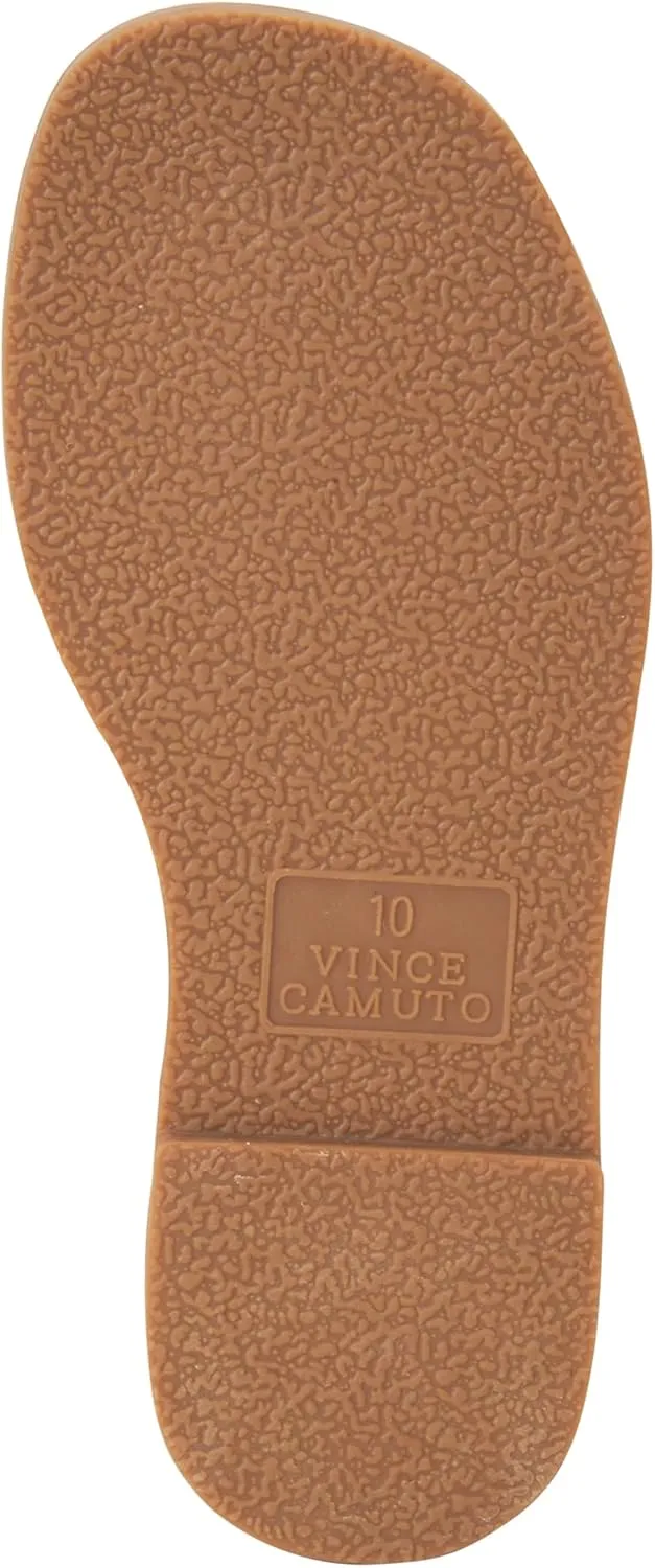 Vince Camuto Girls' Sandals - Open Toe Summer Shoes Flat Strappy Gladiator Sandals with Back Zipper and Adjustable Buckles