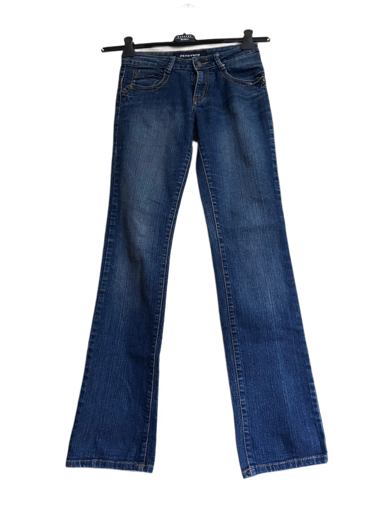 Vintage embroidered jeans