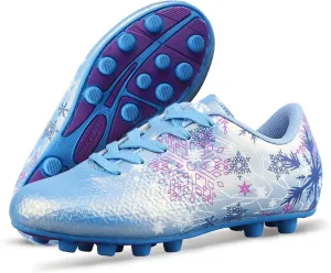Vizari Frost Kids Soccer Cleats – Toddler, Little Kids Firm Ground Football Shoes with Rubber Studs | Lightweight, Comfortable, Non-Slip Design