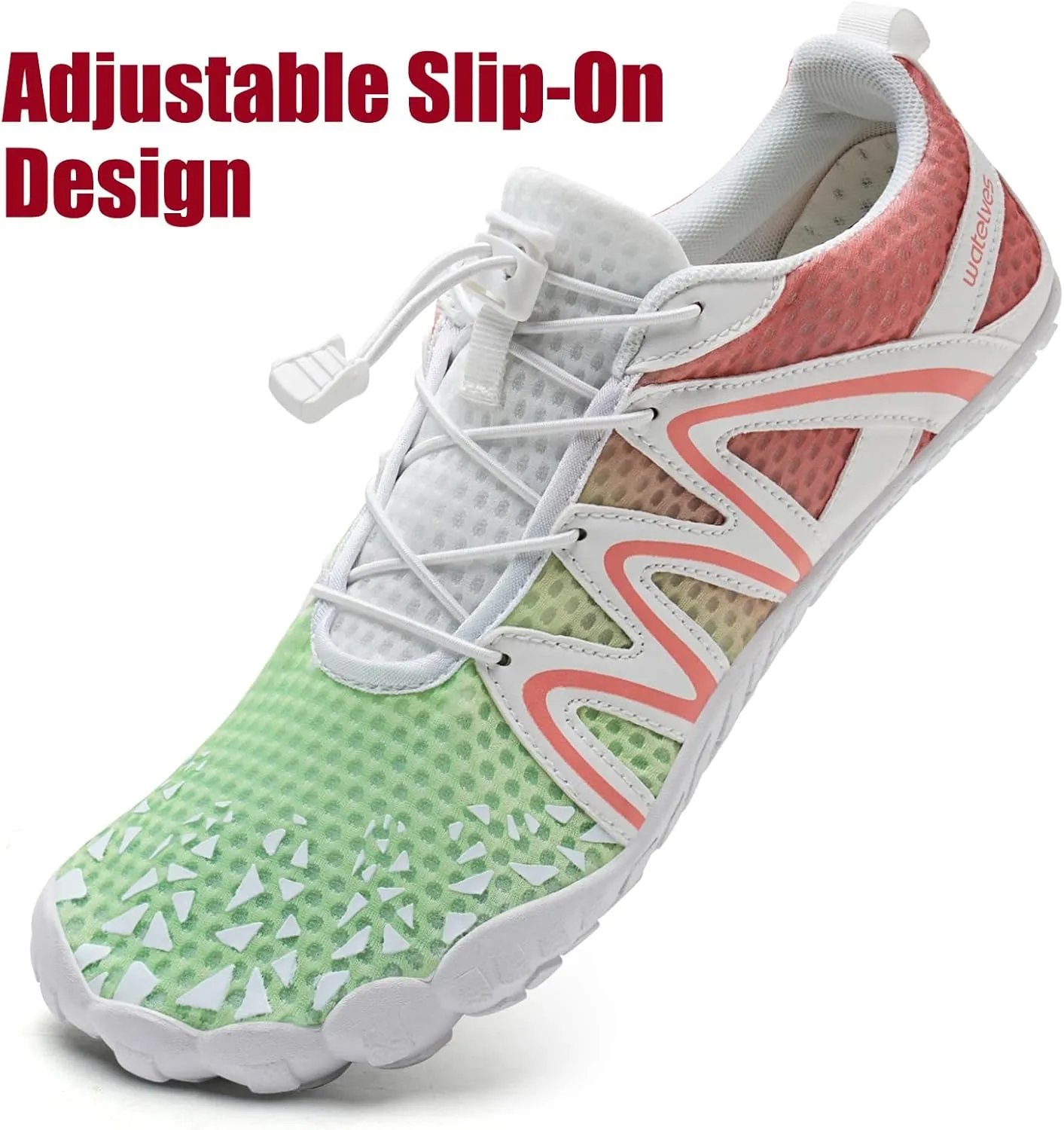 WateLves Water Shoes for Women Men Barefoot Quick Dry Beach Aqua Sock Outdoor Swimming Pool Minimalist Walking Shoes for Kayaking Surfing Hiking
