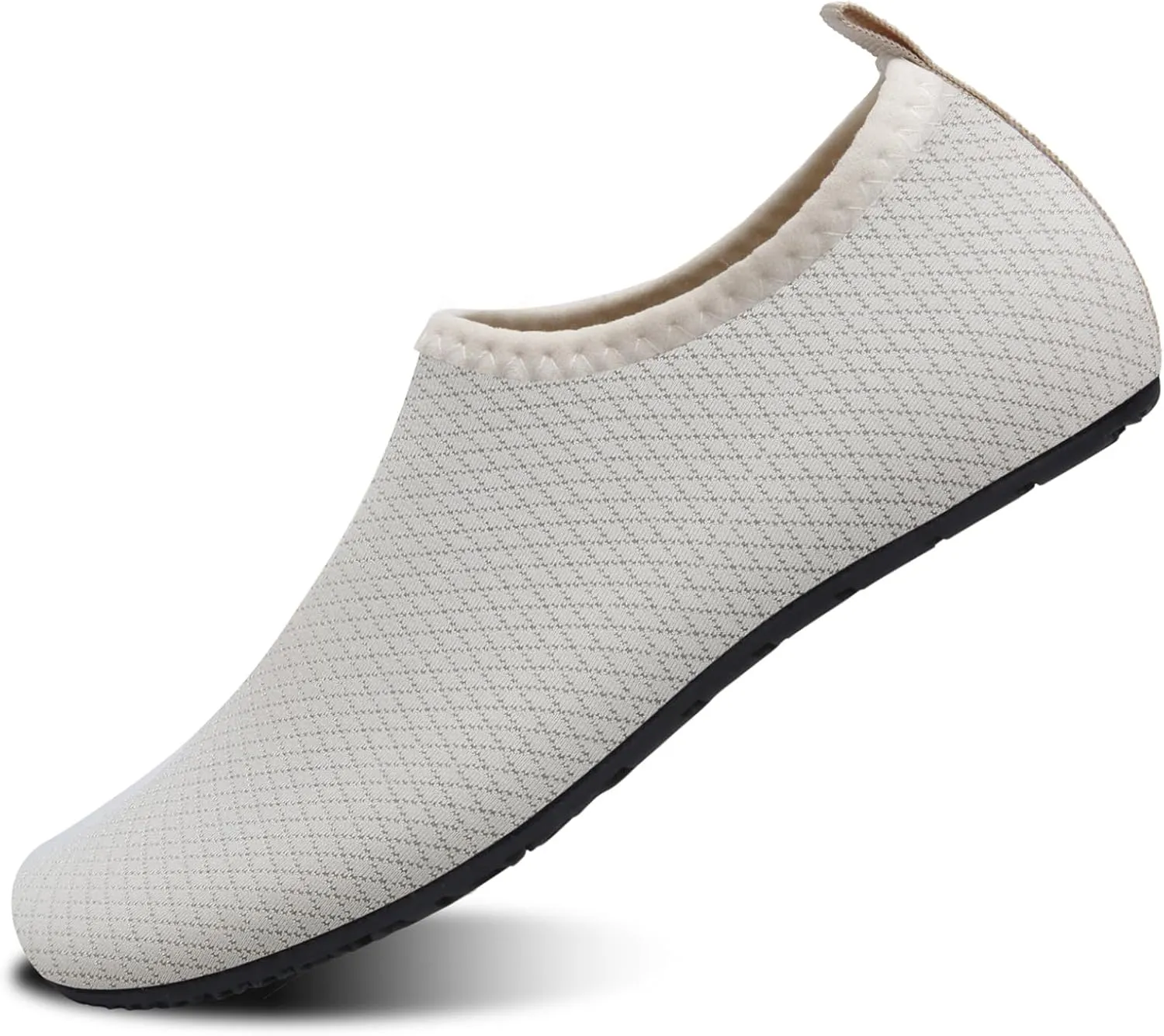 WateLves Water Shoes for Womens Mens Barefoot Quick-Dry Aqua Socks for Beach Swim Surf Yoga Exercise New Translucent Color Soles