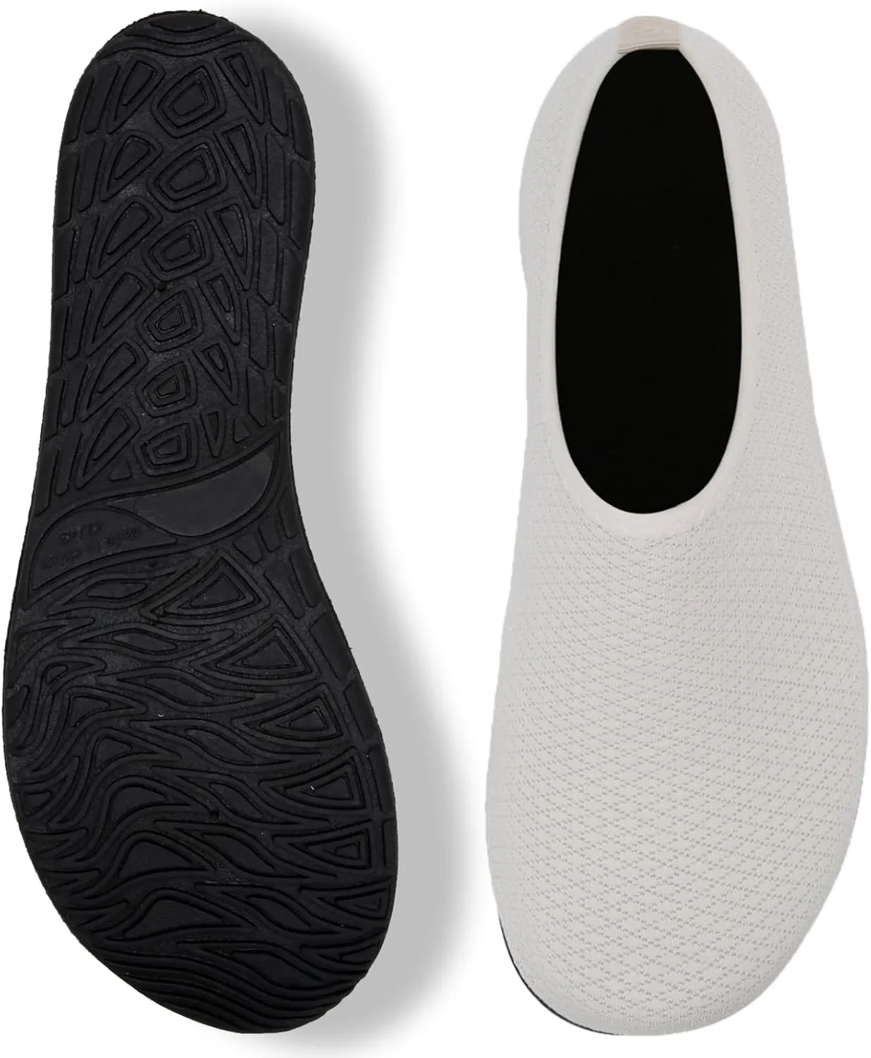 WateLves Water Shoes for Womens Mens Barefoot Quick-Dry Aqua Socks for Beach Swim Surf Yoga Exercise New Translucent Color Soles