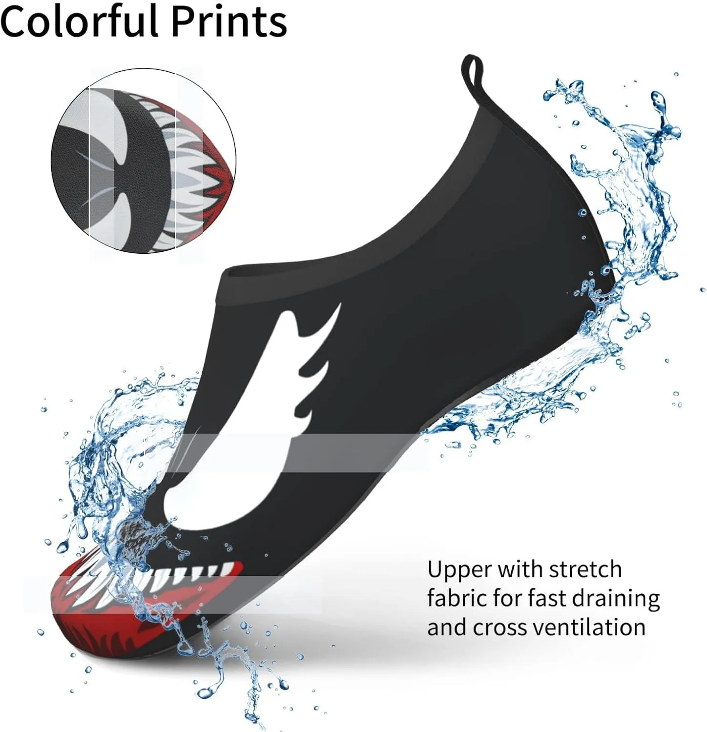 Water Shoes for Boy Girl Quick-Dry Aqua Socks Swim Beach Yuga Exercise Wear Sport Pool Camping Must Haves Youth Size