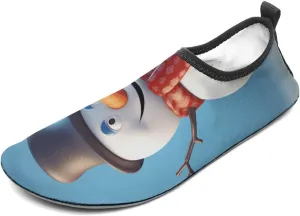 Water Shoes for Women Men Quick-Dry Aqua Socks Swim Pool Barefoot Shoes Snowman's Embrace Beach Shoes