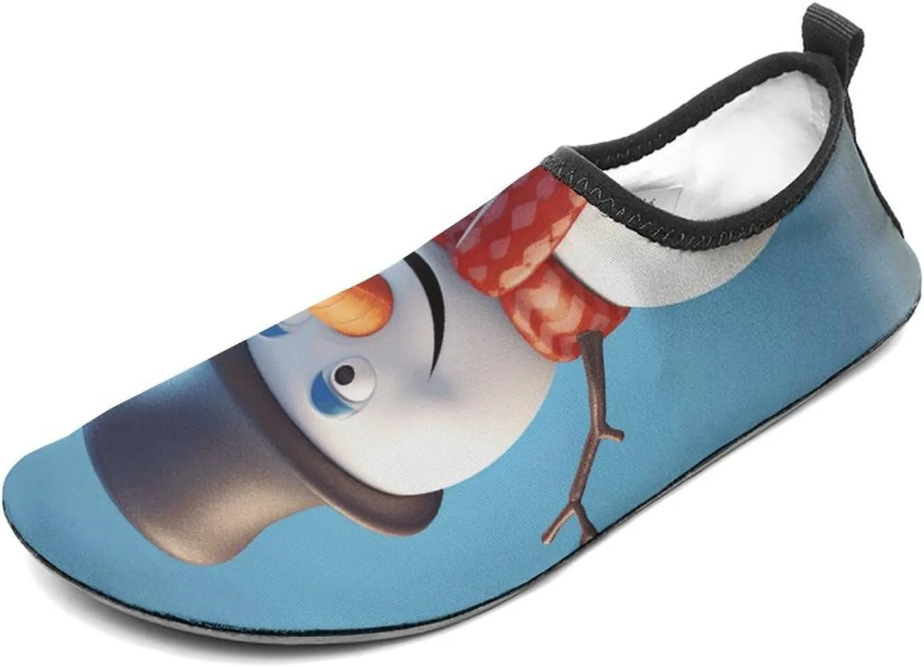 Water Shoes for Women Men Quick-Dry Aqua Socks Swim Pool Barefoot Shoes Snowman's Embrace Beach Shoes