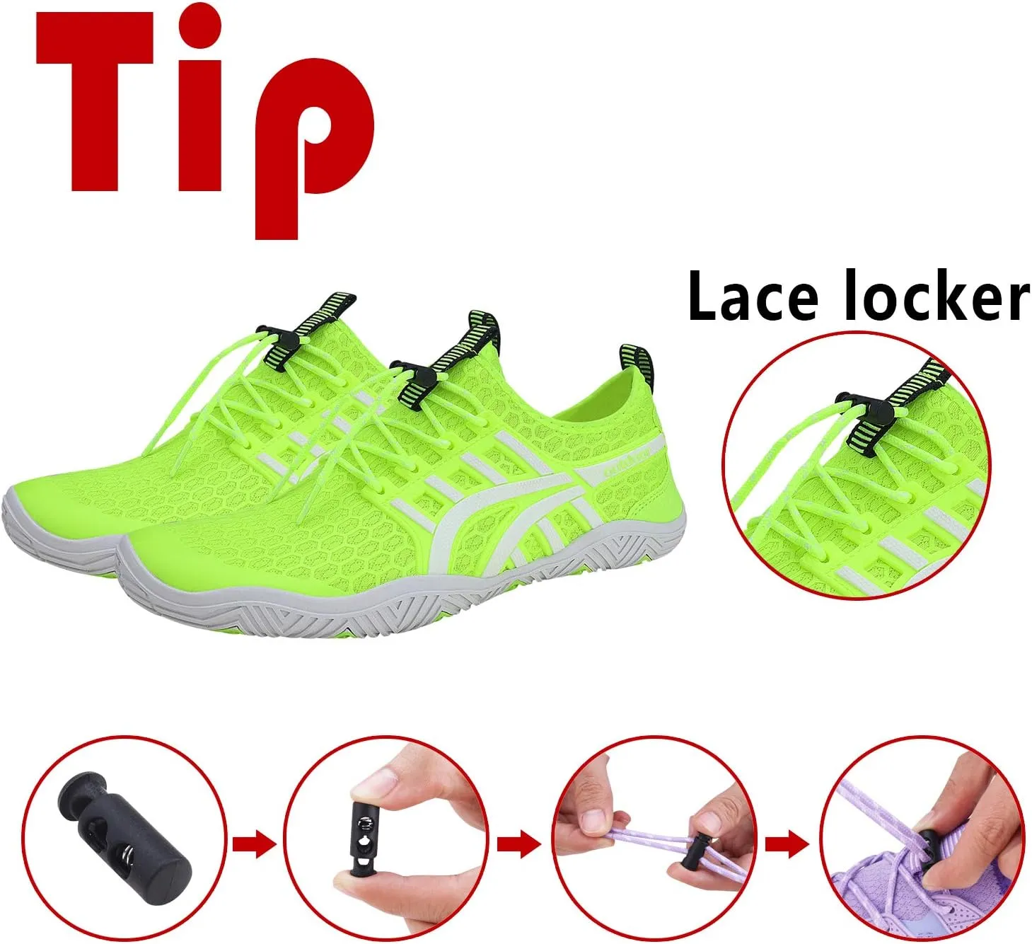 Water Shoes Mens Womens Quick Dry Barefoot Aqua Socks Diving Sports Shoes for Beach Swim Surf Pool Yoga Outdoor Trip