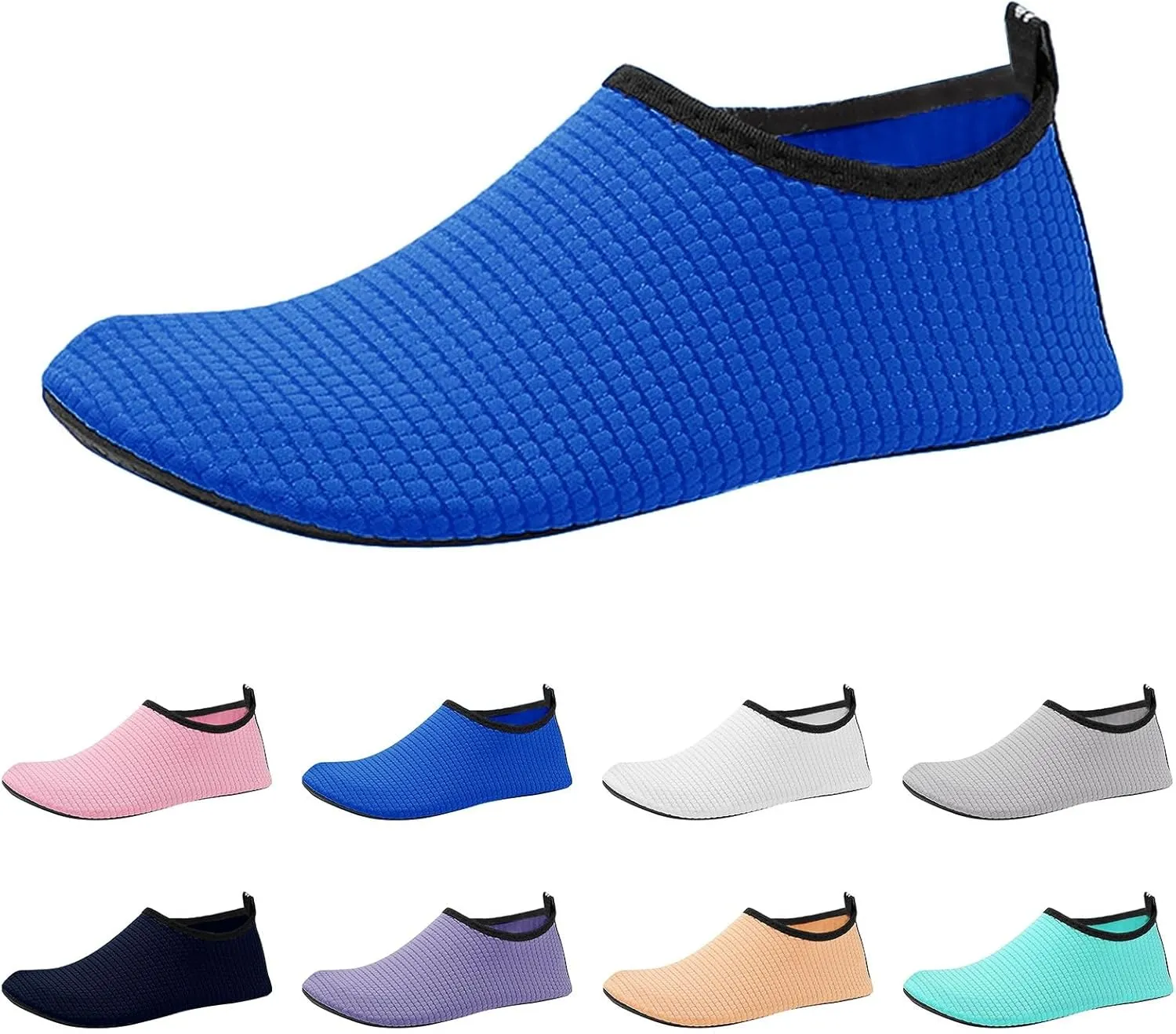 Water Shoes Quick-Dry Barefoot Slip-on for Beach Pool Swim River Yoga Sport Shoes Lightweight Breathable Low Top Sneaker