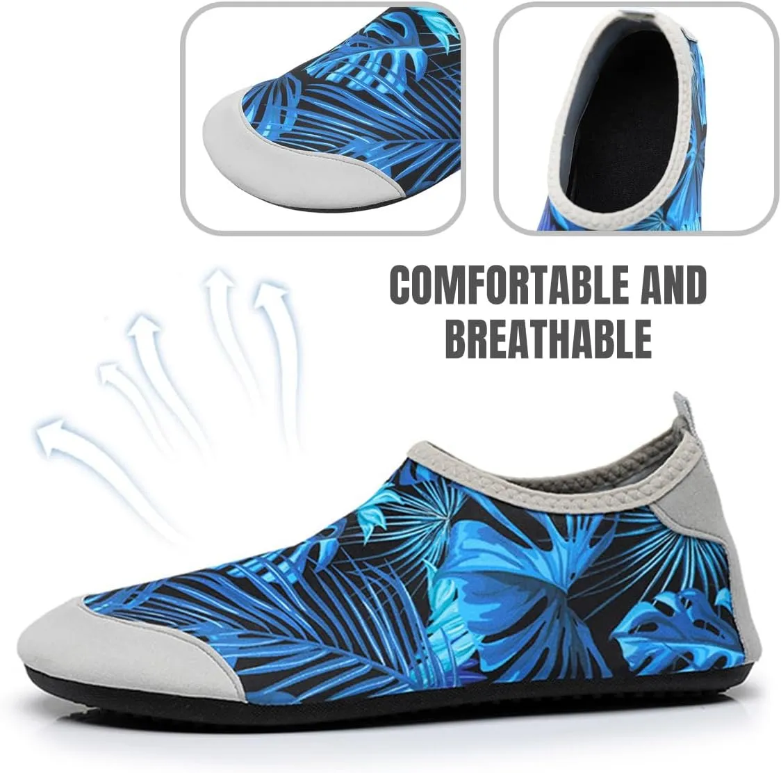 Water Shoes Womens Mens Outdoor Quick Dry Unisex Sports Aqua Shoes for Beach Diving Snorkeling Surfing