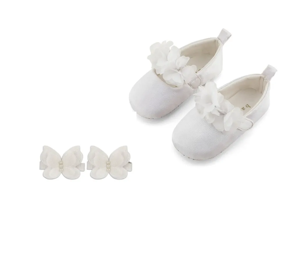 White Blossom Butterfly Prewalker Combo