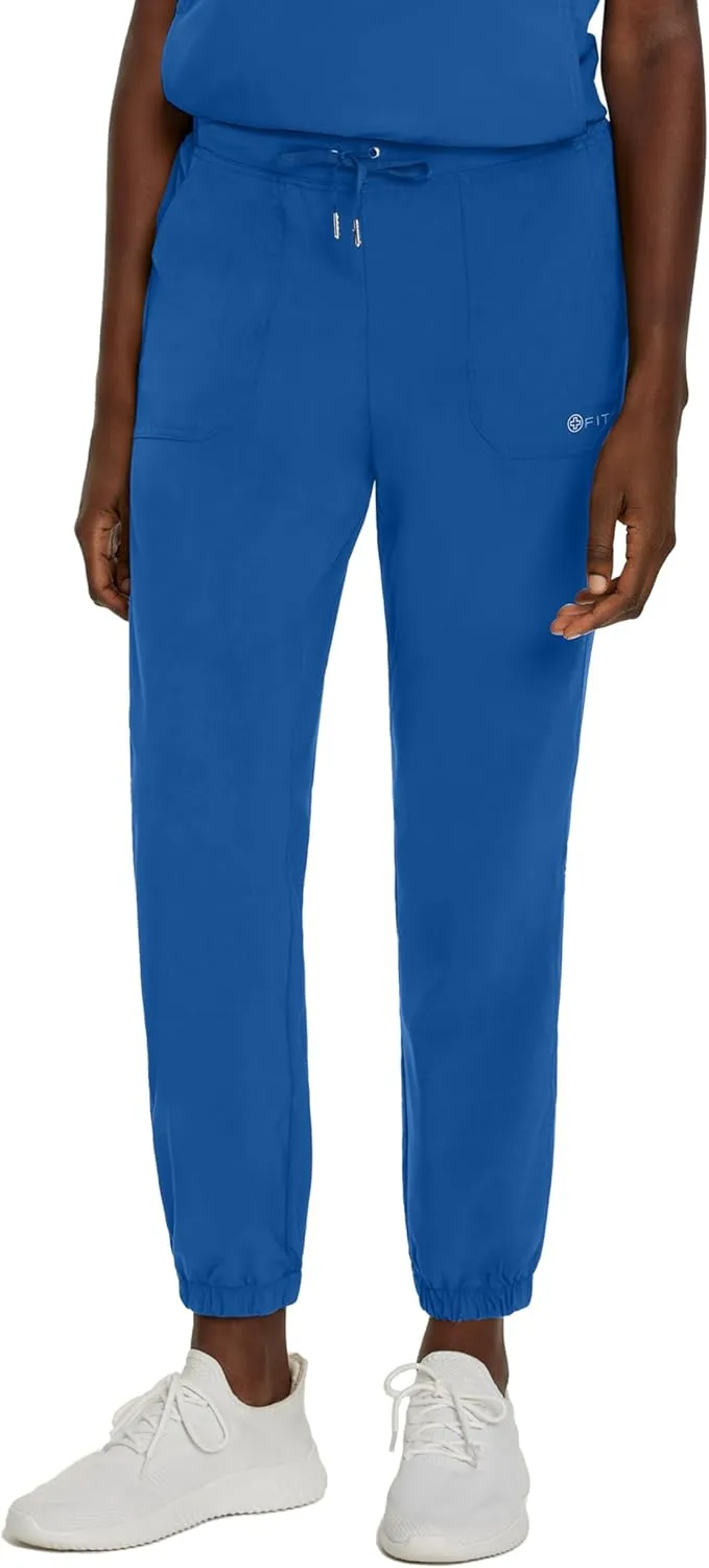 WHITE CROSS FIT Women's 399 Drawstring Jogger Scrub Pant-Royal-Medium