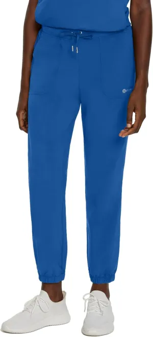 WHITE CROSS FIT Women's 399 Drawstring Jogger Scrub Pant-Royal-Medium