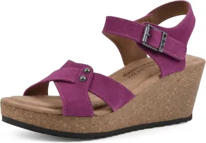 WHITE MOUNTAIN Women's Prezo Wedge Sandal