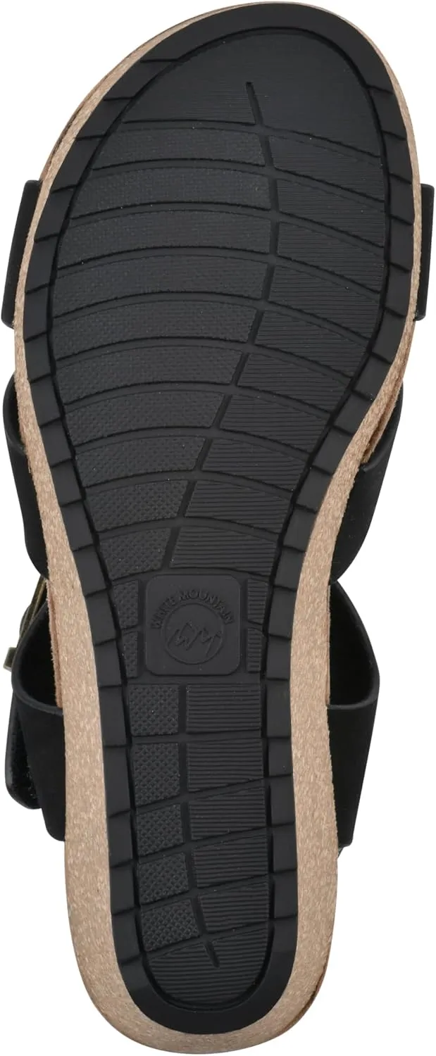 WHITE MOUNTAIN Women's Prezo Wedge Sandal