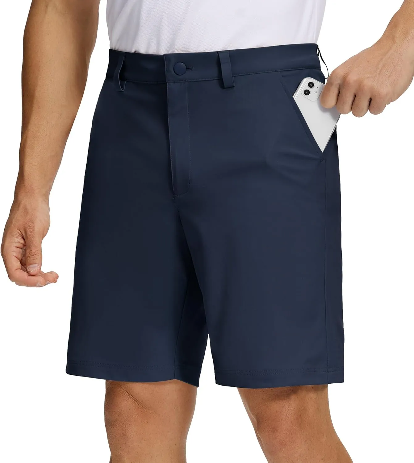 Willit Men's Golf Shorts Stretch Work Dress Shorts Quick Dry Athletic Casual Shorts with Pockets 7"/ 9"/11''