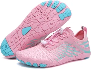 Woman Water Sports Shoes Vacation Beach Shoes Ultra Light Totally Drainage Quick-Dry Aqua Barefoot Slip-on