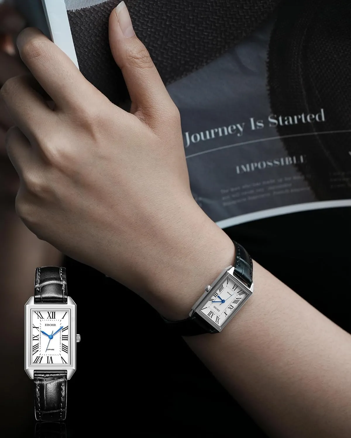 Women's Classical Quartz Watch Stylish and Sturdy Ladies Watch with Elegant Cowhide Leather Band - Perfect for Any Occasion