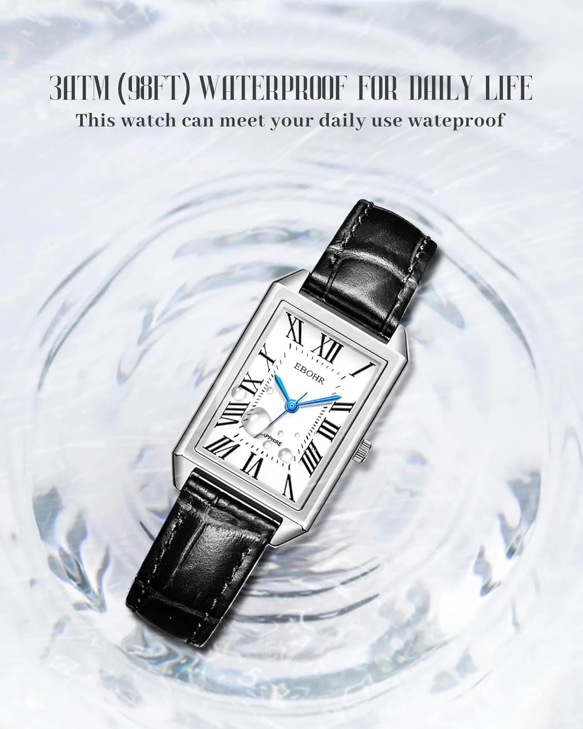 Women's Classical Quartz Watch Stylish and Sturdy Ladies Watch with Elegant Cowhide Leather Band - Perfect for Any Occasion