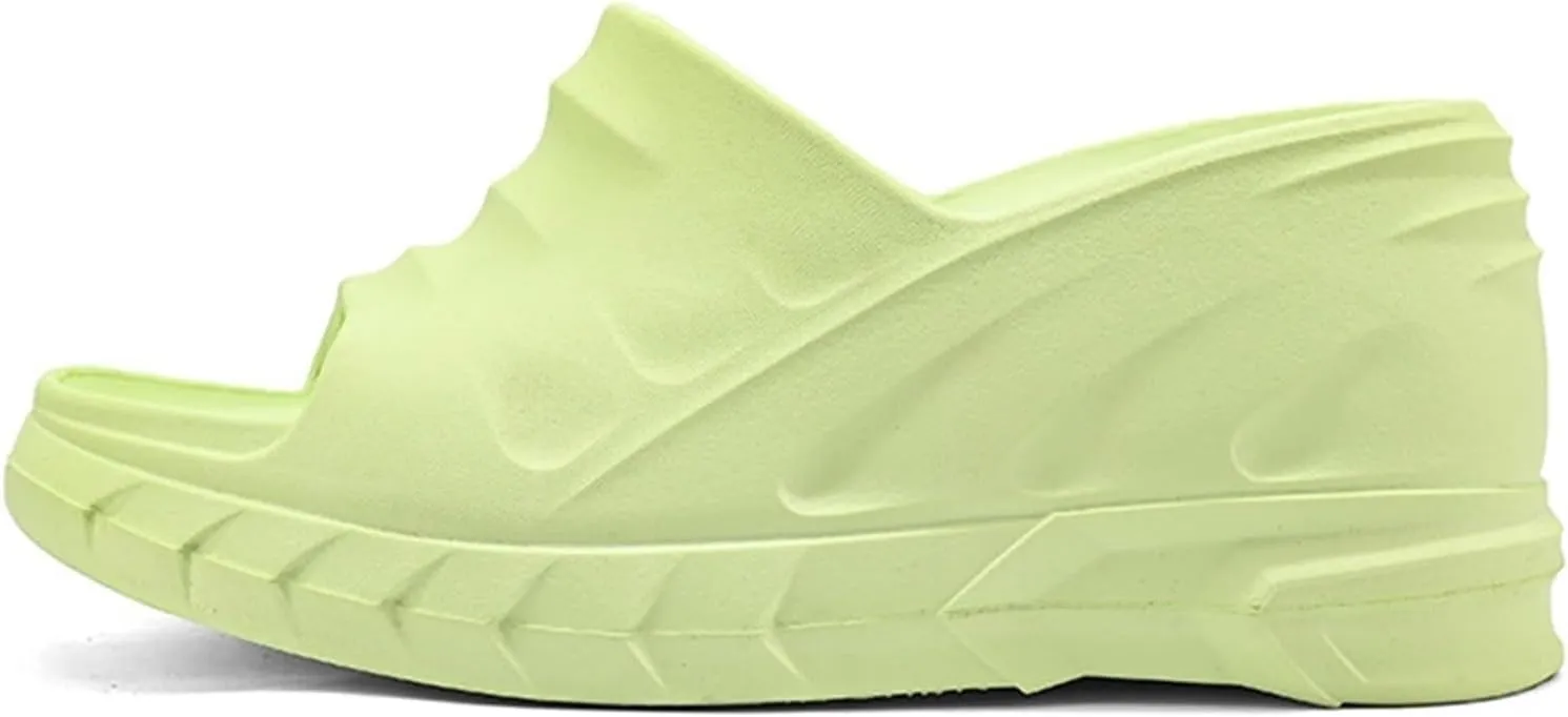 Womens Cloud Soft Slippers 2023 Trendy Unisex Open Toe Slip On Non-Slip Shower Quick-Dry Massage Slide Foam Cushion Massage Outdoor Beach Slides Sandals