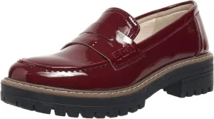 Womens Loafers Comfortable Platform Penny Loafer Chunky Heel Business Casual Dress Shoes 2024 Fashion Patent Leather Women's Loafers & Slip-ons