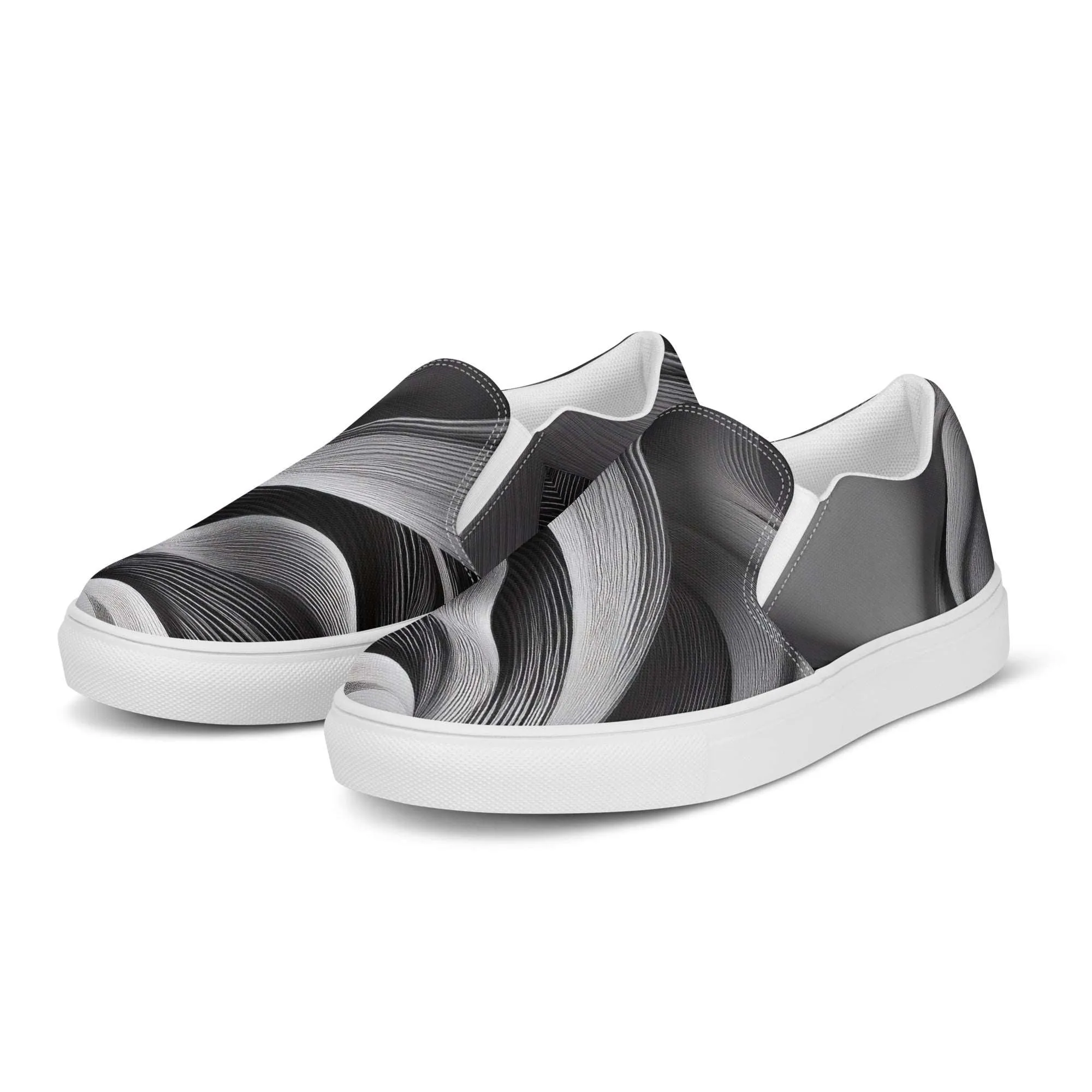 Women’s Slip-on Canvas Stamp-5