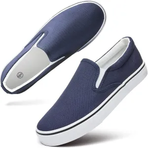 Women's Slip on Shoes Canvas Sneakers Loafers Non Slip Shoes Low Top Casual Shoes